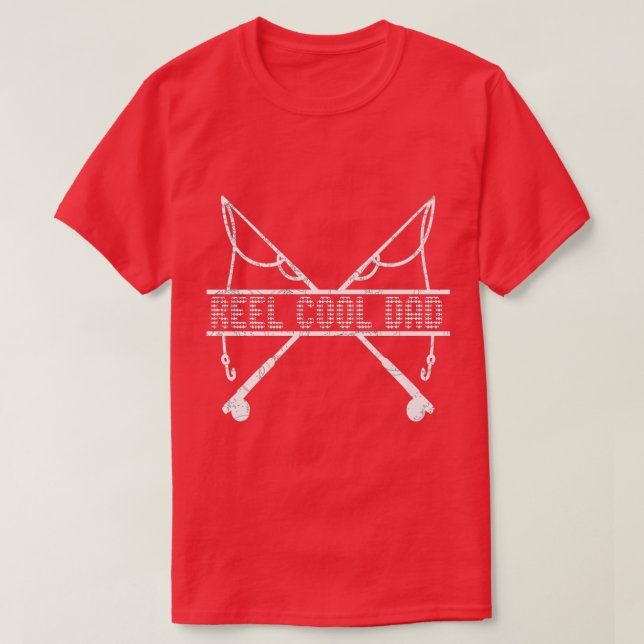 Camiseta Guay DadFunny Pescando a papá  (Diseño del anverso)