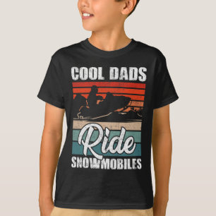 Camiseta Guay Dads monta moto de nieve - padre moto de niev