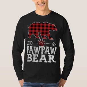 Camiseta Guay Dark Red Pleid Xmas Papi Pajama Family Pawpa