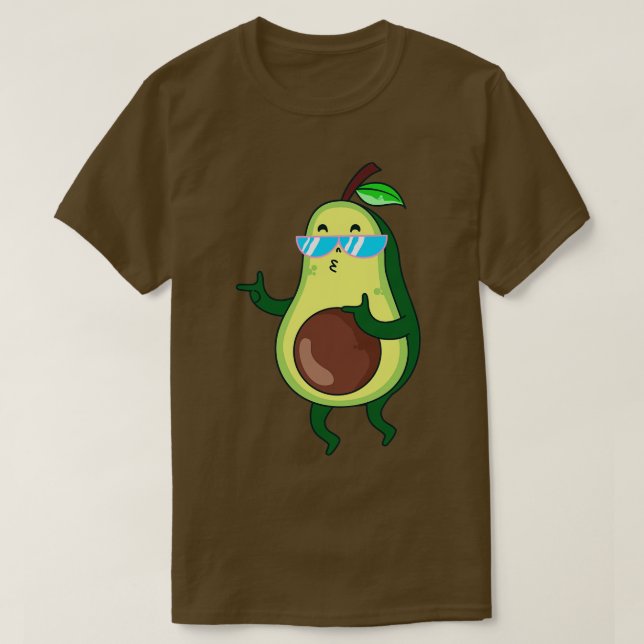 Camiseta Guay de aguacate (Diseño del anverso)