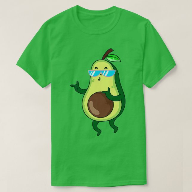 Camiseta Guay de aguacate (Diseño del anverso)