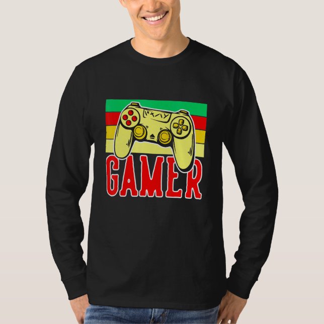 Camiseta Guay De Gaming Controller 4 Gamers And Streamers (Anverso)
