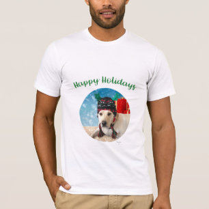 Camiseta Guay de Happy Holidays Adorable Dog Holid