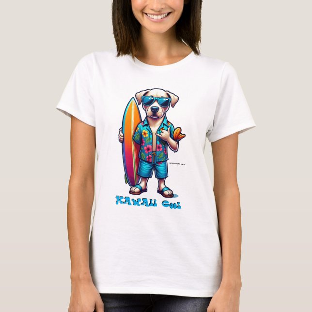 Camiseta Guay de Hawái - El más frío del Guay (Anverso)