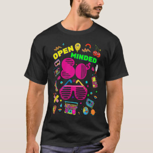 Camiseta Guay de la generación de los 80 de mente abierta r