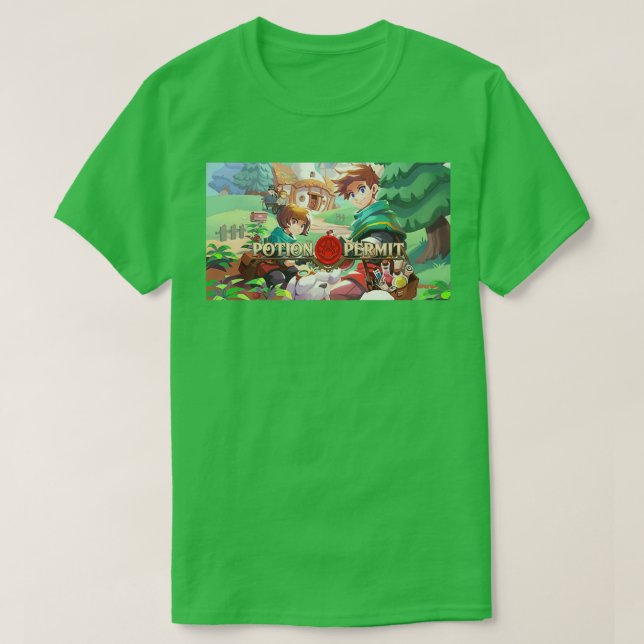 Camiseta Guay de permiso de publicación (Diseño del anverso)
