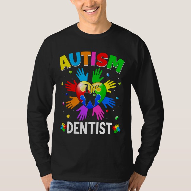 Camiseta Guay Dentist Autism Awareness Hearzzle Surge (Anverso)