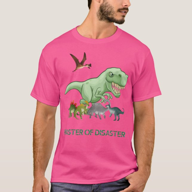 Camiseta Guay Dinosaur T-Rex Master Of Desaster (Anverso)