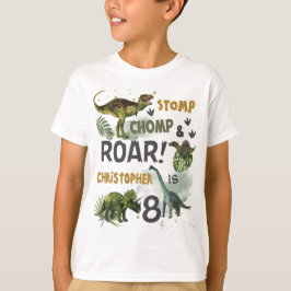 Camiseta Guay Dinosaurios Jurassic Boy Nacimiento