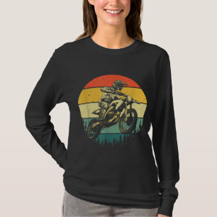Camiseta Guay Dirt Bike Art Hombres Mujeres Motocross Vinta