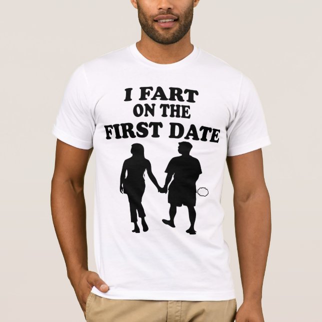 Camiseta Guay divertido Fart en el primer arte de la (Anverso)