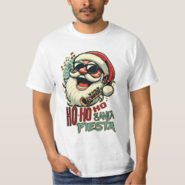 Camiseta Guay divertido Santa Claus con gafas de sol - Ho-h