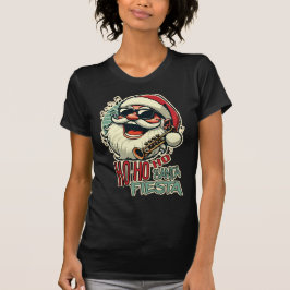 Camiseta Guay divertido Santa Claus con gafas de sol - Ho-h