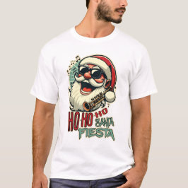 Camiseta Guay divertido Santa Claus con gafas de sol - Ho-h
