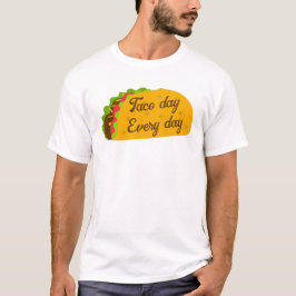 Camiseta Guay divertido y delicioso taco día a día