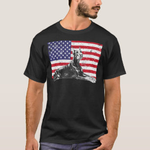 Camiseta Guay Doberman Dog Art Para Hombres Mujeres Doberma
