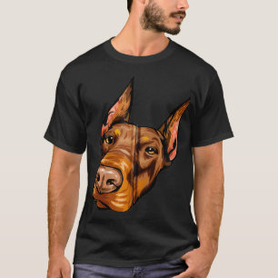Camiseta Guay Doberman Dog Face Zip