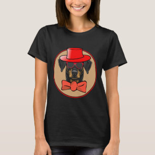 Camiseta Guay Doberman Pinscher En La Botita Gorra Y Sombra