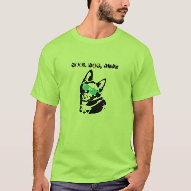 Camiseta Guay Dog Dude Schipperke (Anverso)