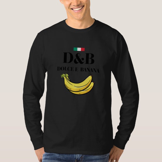 Camiseta Guay Dolce E Banana The Italian Version Graphde (Anverso)