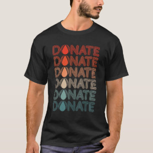 Camiseta Guay dona arte gráfico de sangre - Diseño de donad