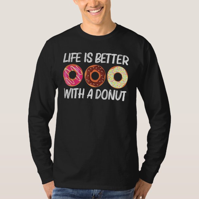 Camiseta Guay Donut Art Para Hombres Mujeres Azúcar Glazado (Anverso)