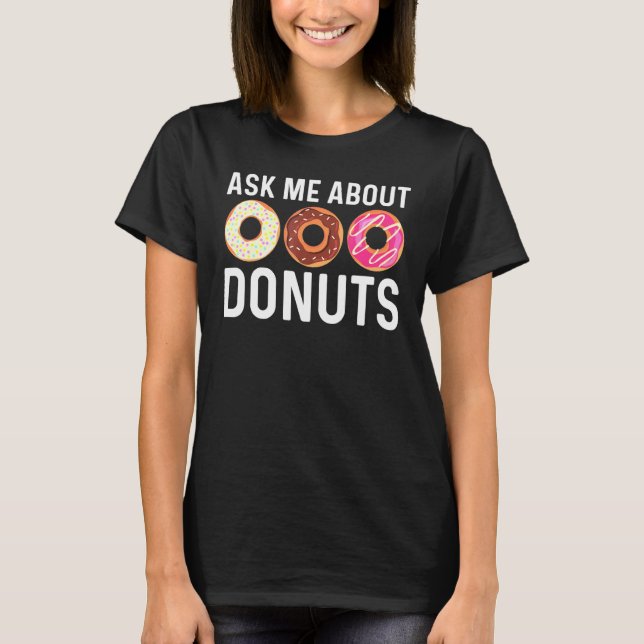 Camiseta Guay Donut Art Para Hombres Mujeres Azúcar Glazado (Anverso)