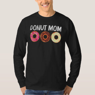 Camiseta Guay Donut Art Para Mamá Mamá Azúcar Glazado Choco