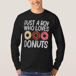 Camiseta Guay Donut Art Para Niños Chocolat Con Azúcar Vidr