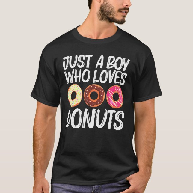 Camiseta Guay Donut Art Para Niños Chocolat Con Azúcar Vidr (Anverso)