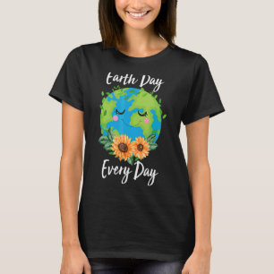 Camiseta Guay Earth Day Sunflower Cita El Día De La Tierra