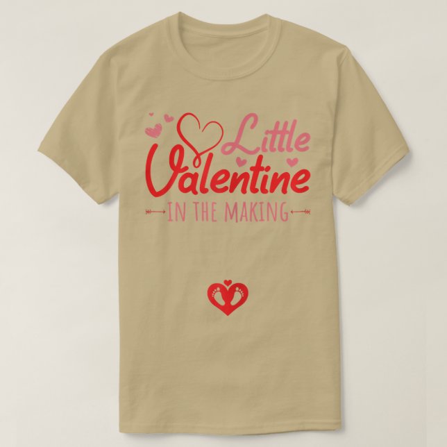 Camiseta Guay El día de San Valentín de citas sobre embaraz (Diseño del anverso)
