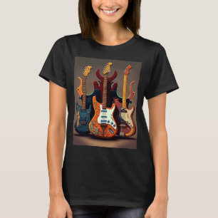 Camiseta Guay Electric Guitars Collection F