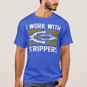 Camiseta Guay Electrician Art Men Lineman Electrónica Mujer