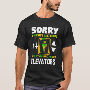Camiseta Guay Elevator Art Men Inspector Mechanic Mai