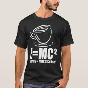 Camiseta Guay Emc2 Energy Milk Coffee Formula Drinker