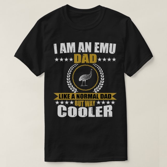 Camiseta Guay Emu Dad Costume Bird Love Emus para tías (Diseño del anverso)
