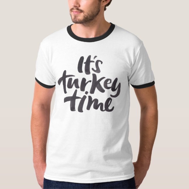 Camiseta Guay es el día de acción de gracias de Turquía (Anverso)