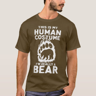 Camiseta Guay Este es mi disfraz humano, en realidad soy un