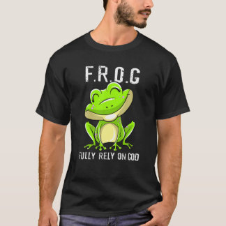 Camiseta Guay F.R.O.G. Confiar plenamente en Dios | Cristia