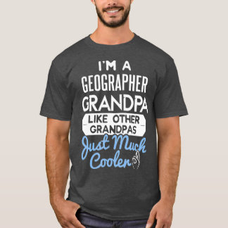 Camiseta Guay Fathers Day Design Geographer Abuelo
