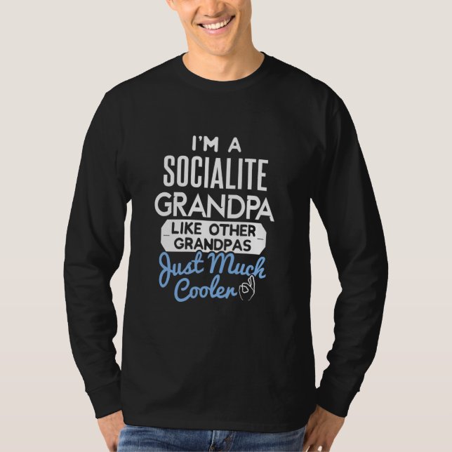 Camiseta Guay Fathers Day Socialite Grandpa  (Anverso)