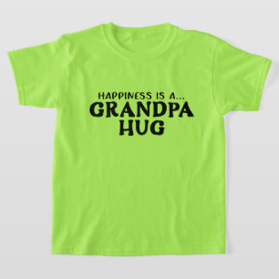 Camiseta Guay felicidad Abuelo abrazo el arte de la palabra