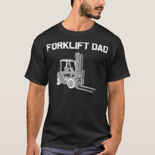 Camiseta Guay Forklift Art Para Dad Papa Fork Lift Certific