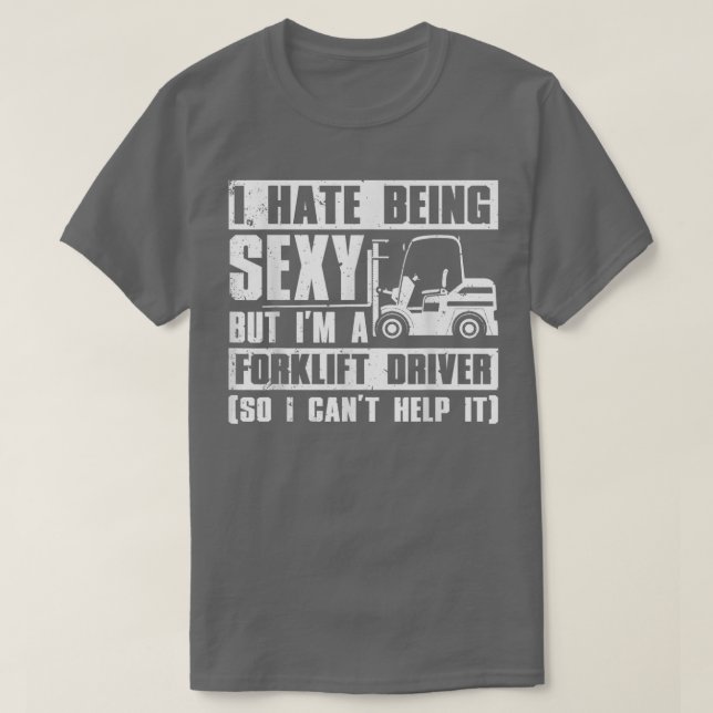 Camiseta Guay Forklift Driver Para Hombres Mujeres Sey Fork (Diseño del anverso)