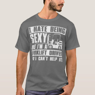 Camiseta Guay Forklift Driver Para Hombres Mujeres Sey Fork
