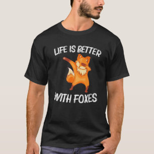 Camiseta Guay Fox Art Para Hombres Mujeres Que Dabbing Red 