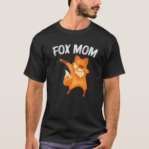 Camiseta Guay Fox Art Para Mamá Madre Dabbing Red Arctic Sw