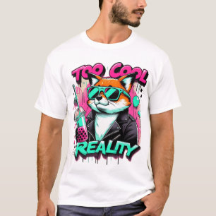Camiseta Guay Fox con gafas de sol y té de burbuja