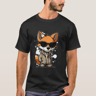 Camiseta Guay Foxes Gafas de sol Relajantes Animales Forest